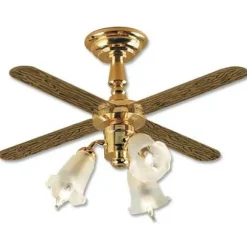 Dollhouse Miniature Ceiling Fan