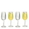 Dollhouse Miniature Champagne Flute Set