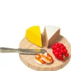 Dollhouse Miniature Cheese & Grapes Board