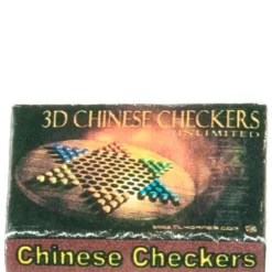 Dollhouse Miniature Chinese Checkers Box