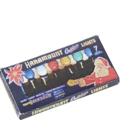 Dollhouse Miniature Christmas Lights Box