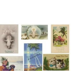 Dollhouse Miniature Christmas Cards