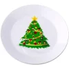 Dollhouse Miniature Christmas Plate