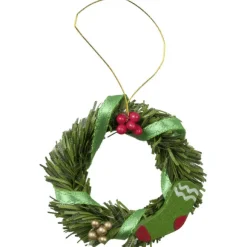 Dollhouse Miniature Christmas Wreath