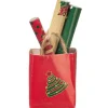 Dollhouse Miniature Christmas Wrap Shop Bag
