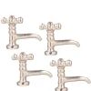 Dollhouse Miniature Chrome Spigots