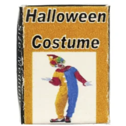 Dollhouse Miniature Clown Halloween Costume