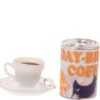Dollhouse Miniature Coffee Can & Cup of Coffee