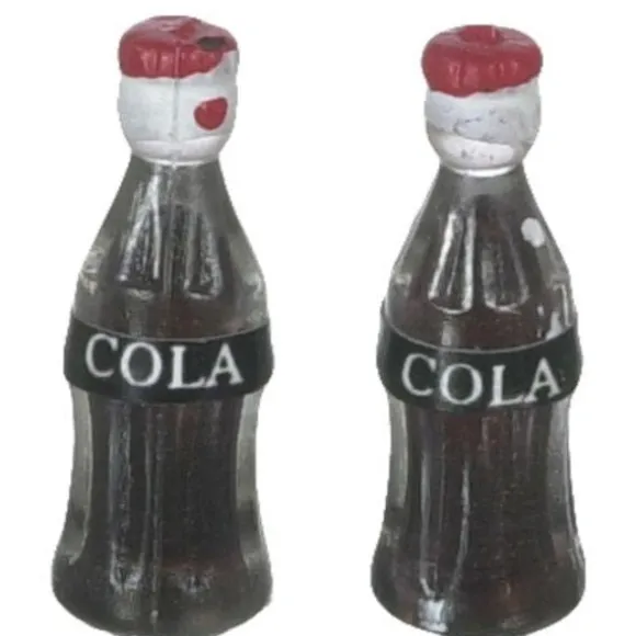 Dollhouse Miniature Cola Bottles