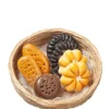 Dollhouse Miniature Cookies in a Basket