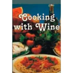 Dollhouse Miniature Cooking with Wine Book