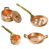 Dollhouse Miniature Copper Pot & Pan Set