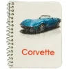 Dollhouse Miniature Corvette Spiral Notebook