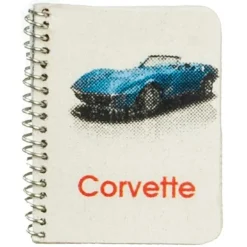 Dollhouse Miniature Corvette Spiral Notebook