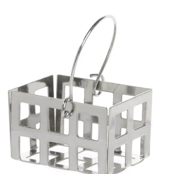 Dollhouse Miniature Crate Basket
