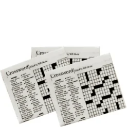 3 Dollhouse Miniature Crossword Puzzles
