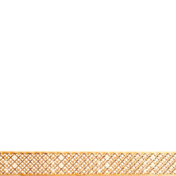 Dollhouse Miniature Cross Lattice Fence