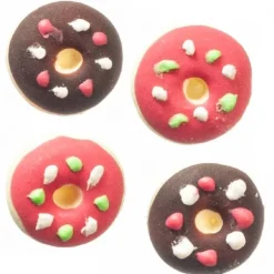 4 Dollhouse Miniature Donuts