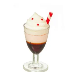 Dollhouse Miniature Drink with Straw