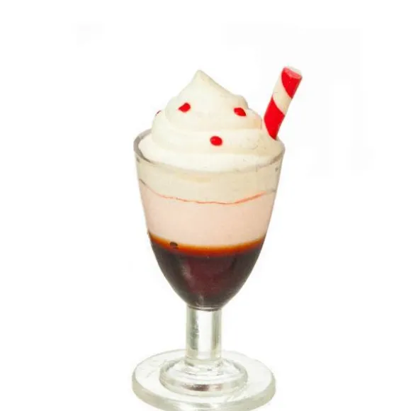 Dollhouse Miniature Drink with Straw