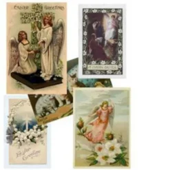 Dollhouse Miniature Easter Cards