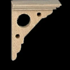 Dollhouse Miniature Eaves Bracket Set
