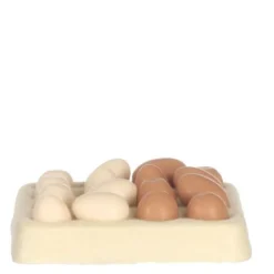 Dollhouse Miniature Eggs in a Carton