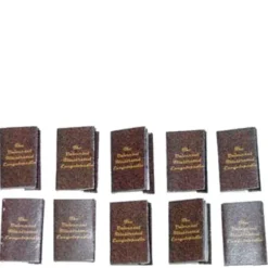 Dollhouse Miniature Encyclopedia Set