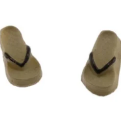 Dollhouse Miniature Flip Flop Sandals