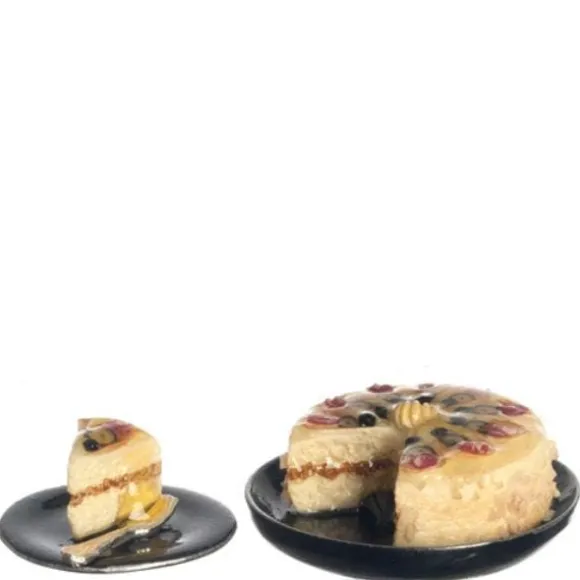 Dollhouse Miniature Fruit Cake