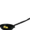 Dollhouse Miniature Frying Pan with Eggs