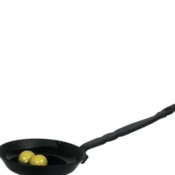 Dollhouse Miniature Frying Pan with Eggs