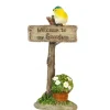 Dollhouse Miniature Garden Sign