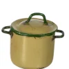 Dollhouse Miniature Gold Stock Pot