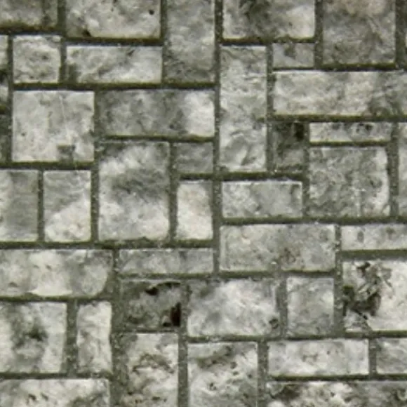 Dollhouse Miniature Gray Cut Stone Veneer