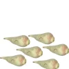 6 Dollhouse Miniature Green Turnips