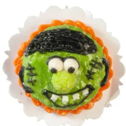 Dollhouse Miniature Green Monster Cake