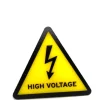 Dollhouse Miniature High Voltage Sign