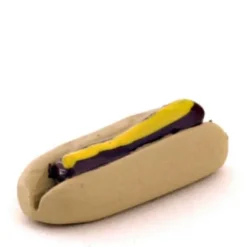 Dollhouse Miniature Hot Dog with Mustard