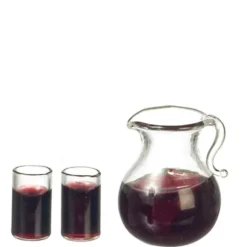 Dollhouse Miniature Iced Coffee Set