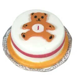 Dollhouse Miniature Kids' Cake