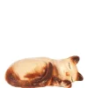 Dollhouse Miniature Laying Siamese Cat