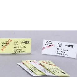 6 Dollhouse Miniature Letters