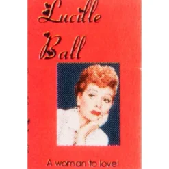 Dollhouse Miniature Lucille Ball Book