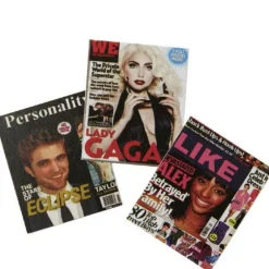 3 Dollhouse Miniature Magazines