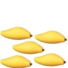 5 Dollhouse Miniature Mangos