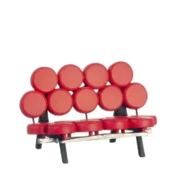 Dollhouse Miniature Marshmallow Sofa