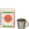 Dollhouse Miniature Measuring Cup & Flour