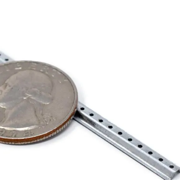 Dollhouse Miniature Metal U-Channel Post