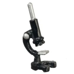 Dollhouse Miniature Microscope